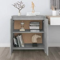 Best reviews of โจ VidaXL Sideboard Concrete Gray 27.6"x15.7"x28.9" Engineered Wood ๐ฅ 8 Best reviews of โจ VidaXL Sideboard Concrete Gray 27.6"x15.7"x28.9" Engineered Wood ๐ฅ -Cabinets & Storage Sales image 3 809741