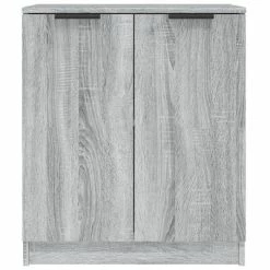 Deals 😉 VidaXL Sideboard Gray Sonoma 23.6"x11.8"x27.6" Engineered Wood 🎉 -Cabinets & Storage Sales image 3 816983