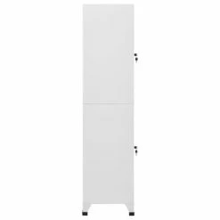 Cheapest ⌛ VidaXL Locker Cabinet with 2 Compartments 15"x17.7"x70.9" 🔔 -Cabinets & Storage Sales image 4 244473
