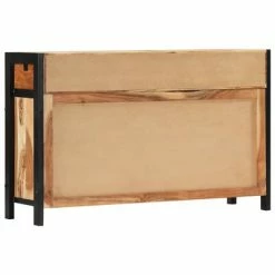 Best Pirce ❤️ VidaXL Sideboard 47.2"x13.8"x29.5" Solid Acacia Wood 😉 -Cabinets & Storage Sales image 4 247449