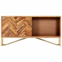 Cheap ⌛ VidaXL Sideboard 46.5"x11.8"x23.6" Solid Sheesham Wood 💯 -Cabinets & Storage Sales image 4 247997