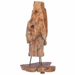 Best Sale 🥰 VidaXL Wine Rack for 8 Bottles 15.7"x11.8"x31.5" Solid Teak Wood 👍 -Cabinets & Storage Sales image 4 288812