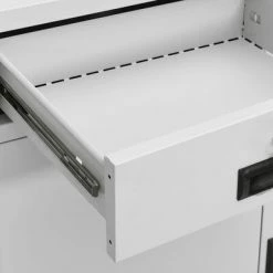 New 🌟 VidaXL Office Cabinet with Planter Box Light Gray 35.4"x15.7"x49.2" Steel 🤩 -Cabinets & Storage Sales image 4 3095270