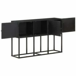 Discount 🥰 VidaXL Sideboard 45.3"x11.8"x29.9" Solid Mango Wood 🛒 9 Discount 🥰 VidaXL Sideboard 45.3"x11.8"x29.9" Solid Mango Wood 🛒 -Cabinets & Storage Sales image 4 323579