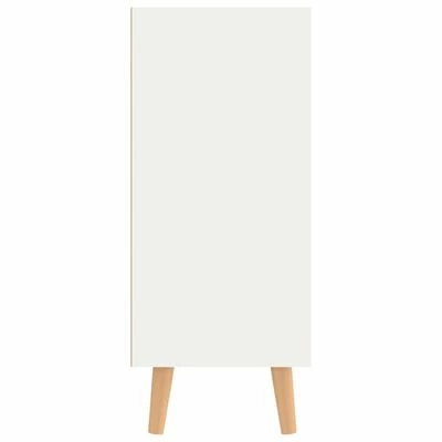 Promo โ๏ธ VidaXL Sideboard White and Sonoma Oak 35.4"x11.8"x28.3" Engineered Wood ๐ 4 Promo โ๏ธ VidaXL Sideboard White and Sonoma Oak 35.4"x11.8"x28.3" Engineered Wood ๐ - Image 4