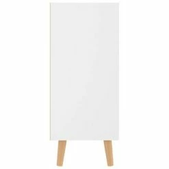 Best deal 😀 VidaXL Sideboard High Gloss White 35.4"x11.8"x28.3" Engineered Wood 🤩 -Cabinets & Storage Sales image 4 326819