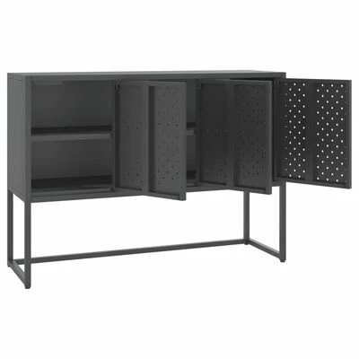 Brand new ๐ฅ VidaXL Sideboard Anthracite 41.3"x13.8"x29.5" Steel โค๏ธ 4 Brand new ๐ฅ VidaXL Sideboard Anthracite 41.3"x13.8"x29.5" Steel โค๏ธ - Image 4