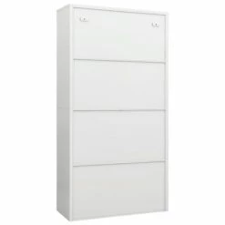 Deals π VidaXL Locker Cabinet White 35.4"x15.7"x70.9" Steel π 9 Deals π VidaXL Locker Cabinet White 35.4"x15.7"x70.9" Steel π -Cabinets & Storage Sales image 4 335970