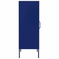 Promo 🎉 VidaXL Storage Cabinet Navy Blue 16.7"x13.8"x40" Steel 🛒 -Cabinets & Storage Sales image 4 336190