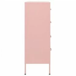 Wholesale π VidaXL Chest of Drawers Pink 31.5"x13.8"x40" Steel π€© 9 Wholesale π VidaXL Chest of Drawers Pink 31.5"x13.8"x40" Steel π€© -Cabinets & Storage Sales image 4 336202