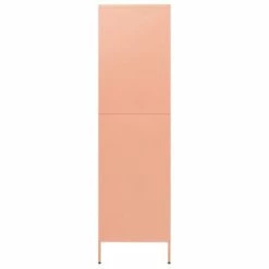 Best reviews of 😍 VidaXL Wardrobe Pink 35.4"x19.7"x70.9" Steel 😀 -Cabinets & Storage Sales image 4 336247