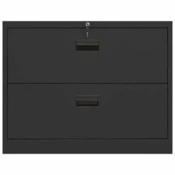 Best Sale 🔥 VidaXL Filing Cabinet Anthracite 35.4"x18.1"x28.5" Steel 🥰 -Cabinets & Storage Sales image 4 336289