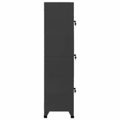 Wholesale 🤩 VidaXL Locker Cabinet Anthracite 15"x17.7"x70.9" Steel 😀 -Cabinets & Storage Sales image 4 339783