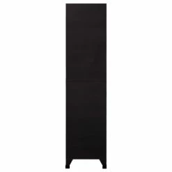 Cheapest ✨ VidaXL Locker Cabinet Black 35.4"x17.7"x70.9" Steel 👏 -Cabinets & Storage Sales image 4 339814