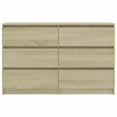 Best Pirce ๐งจ VidaXL Sideboard Sonoma Oak 47.2"x13.8"x29.9" Engineered Wood โญ 4 Best Pirce ๐งจ VidaXL Sideboard Sonoma Oak 47.2"x13.8"x29.9" Engineered Wood โญ - Image 4