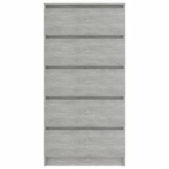 Cheapest ⭐ VidaXL Drawer Sideboard Concrete Gray 23.6"x13.8"x47.6" Engineered Wood ✨ 9 Cheapest ⭐ VidaXL Drawer Sideboard Concrete Gray 23.6"x13.8"x47.6" Engineered Wood ✨ -Cabinets & Storage Sales image 4 801413