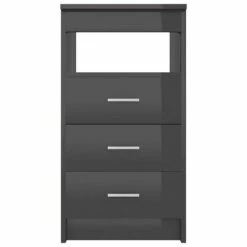Best deal βοΈ VidaXL Drawer Cabinet High Gloss Gray 15.7"x19.7"x29.9" Engineered Wood π― 9 Best deal βοΈ VidaXL Drawer Cabinet High Gloss Gray 15.7"x19.7"x29.9" Engineered Wood π― -Cabinets & Storage Sales image 4 801813
