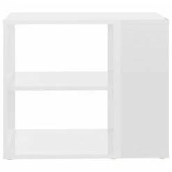 Top 10 😍 VidaXL Side Cabinet High Gloss White 23.6"x11.8"x19.7" Engineered Wood ❤️ -Cabinets & Storage Sales image 4 806307