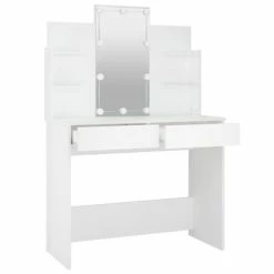 Cheap π― VidaXL π Dressing Table with LED White 37.8"x15.7"x55.9" π 9 Cheap π― VidaXL π Dressing Table with LED White 37.8"x15.7"x55.9" π -Cabinets & Storage Sales image 4 808819