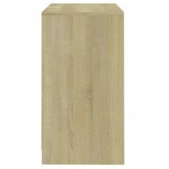 Deals 🥰 VidaXL Sideboard Sonoma Oak 27.6"x16.1"x29.5" Engineered Wood 🎁 -Cabinets & Storage Sales image 4 809767