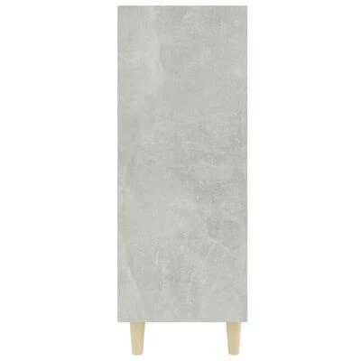 Best Pirce โญ VidaXL Sideboard Concrete Gray 27.4"x12.8"x35.4" Engineered Wood ๐ฅ 4 Best Pirce โญ VidaXL Sideboard Concrete Gray 27.4"x12.8"x35.4" Engineered Wood ๐ฅ - Image 4