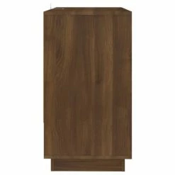 Outlet 😉 VidaXL Sideboard Brown Oak 27.6"x16.1"x29.5" Engineered Wood 💯 -Cabinets & Storage Sales image 4 812992