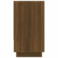 Outlet 👏 VidaXL Sideboard Brown Oak 27.6"x16.1"x29.5" Engineered Wood 🔔 -Cabinets & Storage Sales image 4 812995