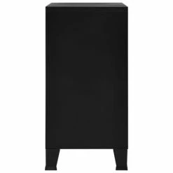 Buy 🛒 VidaXL Filing Cabinet with 4 Doors Industrial Black 29.5"x15.7"x31.5" Steel ✨ -Cabinets & Storage Sales image 5 145358