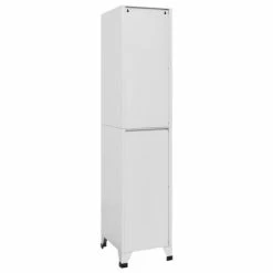 Cheapest ⌛ VidaXL Locker Cabinet with 2 Compartments 15"x17.7"x70.9" 🔔 -Cabinets & Storage Sales image 5 244473