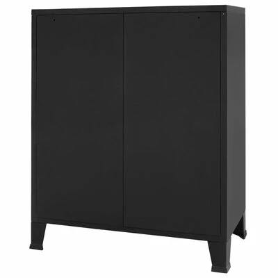 Wholesale π VidaXL Chest of Drawers Metal Industrial Style 30.7"x15.7"x36.6" Black π 5 Wholesale π VidaXL Chest of Drawers Metal Industrial Style 30.7"x15.7"x36.6" Black π - Image 5