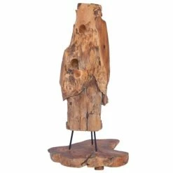 Best Sale 🥰 VidaXL Wine Rack for 8 Bottles 15.7"x11.8"x31.5" Solid Teak Wood 👍 -Cabinets & Storage Sales image 5 288812