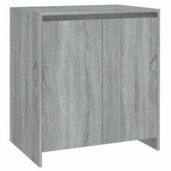 Best Sale 😀 VidaXL 3 Piece Sideboard Gray Sonoma Engineered Wood 🎁 -Cabinets & Storage Sales image 5 3098071