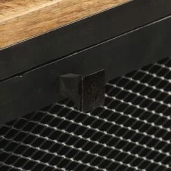 Best reviews of 🛒 VidaXL Sideboard 39.4"x13.8"x30.3" Solid Rough Mango Wood 🔥 -Cabinets & Storage Sales image 5 323138