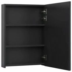 Promo ✔️ VidaXL LED Bathroom Mirror Cabinet 19.7"x5.1"x27.6" 🔥 -Cabinets & Storage Sales image 5 325543