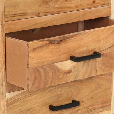 New 🌟 VidaXL Sideboard 34.6"x11.8"x28.7" Solid Acacia Wood ⌛ 5 New 🌟 VidaXL Sideboard 34.6"x11.8"x28.7" Solid Acacia Wood ⌛ - Image 5