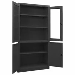 Cheap ๐ VidaXL Office Cabinet Anthracite 35.4"x15.7"x70.9" Steel ๐ 10 Cheap ๐ VidaXL Office Cabinet Anthracite 35.4"x15.7"x70.9" Steel ๐ -Cabinets & Storage Sales image 5 335949