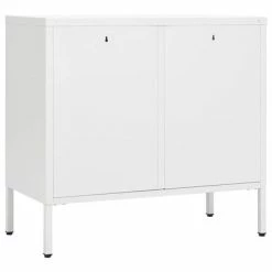 Coupon ๐ VidaXL Sideboard White 29.5"x13.8"x27.6" Steel and Tempered Glass ๐ 10 Coupon ๐ VidaXL Sideboard White 29.5"x13.8"x27.6" Steel and Tempered Glass ๐ -Cabinets & Storage Sales image 5 336074