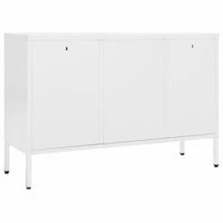 Deals ✔️ VidaXL Sideboard White 41.3"x13.8"x27.6" Steel and Tempered Glass ✔️ 10 Deals ✔️ VidaXL Sideboard White 41.3"x13.8"x27.6" Steel and Tempered Glass ✔️ -Cabinets & Storage Sales image 5 336077
