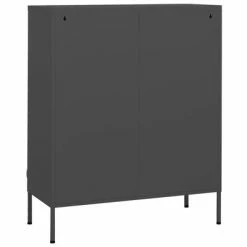 Discount 🥰 VidaXL Storage Cabinet Anthracite 31.5"x13.8"x40" Steel 😍 -Cabinets & Storage Sales image 5 336141