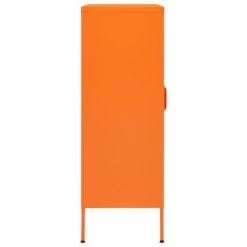 Top 10 😉 VidaXL Storage Cabinet Orange 31.5"x13.8"x40" Steel ⌛ -Cabinets & Storage Sales image 5 336174