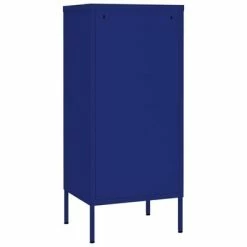 Promo 🎉 VidaXL Storage Cabinet Navy Blue 16.7"x13.8"x40" Steel 🛒 -Cabinets & Storage Sales image 5 336190