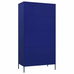 Brand new ✨ VidaXL Wardrobe Navy Blue 35.4"x19.7"x70.9" Steel 🌟 -Cabinets & Storage Sales image 5 336244