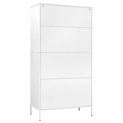 Top 10 😍 VidaXL Wardrobe White 35.4"x19.7"x70.9" Steel 🔔 -Cabinets & Storage Sales image 5 336251