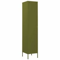 Top 10 🎉 VidaXL Locker Cabinet Olive Green 13.8"x18.1"x70.9" Steel 🌟 -Cabinets & Storage Sales image 5 336252