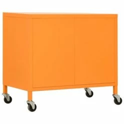 Brand new 💯 VidaXL Storage Cabinet Orange 23.6"x13.8"x22" Steel 🤩 -Cabinets & Storage Sales image 5 336264