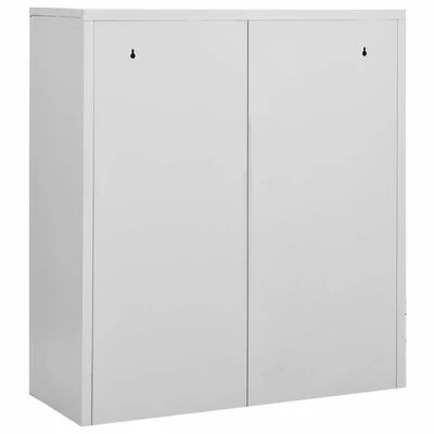 New 👍 VidaXL Office Cabinet Light Gray 35.4"x15.7"x40.2" Steel ⭐ 5 New 👍 VidaXL Office Cabinet Light Gray 35.4"x15.7"x40.2" Steel ⭐ - Image 5