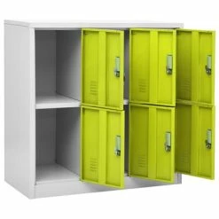 Best deal ๐ VidaXL Locker Cabinet Light Gray and Green 35.4"x17.7"x36.4" Steel ๐ฏ 10 Best deal ๐ VidaXL Locker Cabinet Light Gray and Green 35.4"x17.7"x36.4" Steel ๐ฏ -Cabinets & Storage Sales image 5 336439