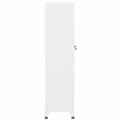 Deals ⭐ VidaXL Locker Cabinet White 15"x17.7"x70.9" Steel 🔥 -Cabinets & Storage Sales image 5 339772