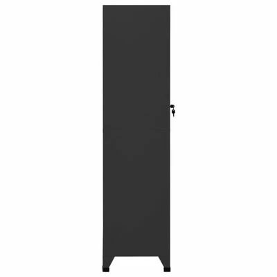 Flash Sale 🛒 VidaXL Locker Cabinet Anthracite 15"x17.7"x70.9" Steel 🥰 5 Flash Sale 🛒 VidaXL Locker Cabinet Anthracite 15"x17.7"x70.9" Steel 🥰 - Image 5