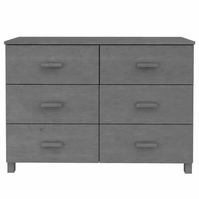 Top 10 π₯ VidaXL Sideboard Dark Gray 44.5"x15.7"x31.5" Solid Wood Pine π 5 Top 10 π₯ VidaXL Sideboard Dark Gray 44.5"x15.7"x31.5" Solid Wood Pine π - Image 5